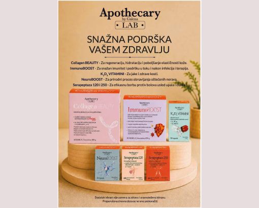 private lebel Apothecary linija suplemenata