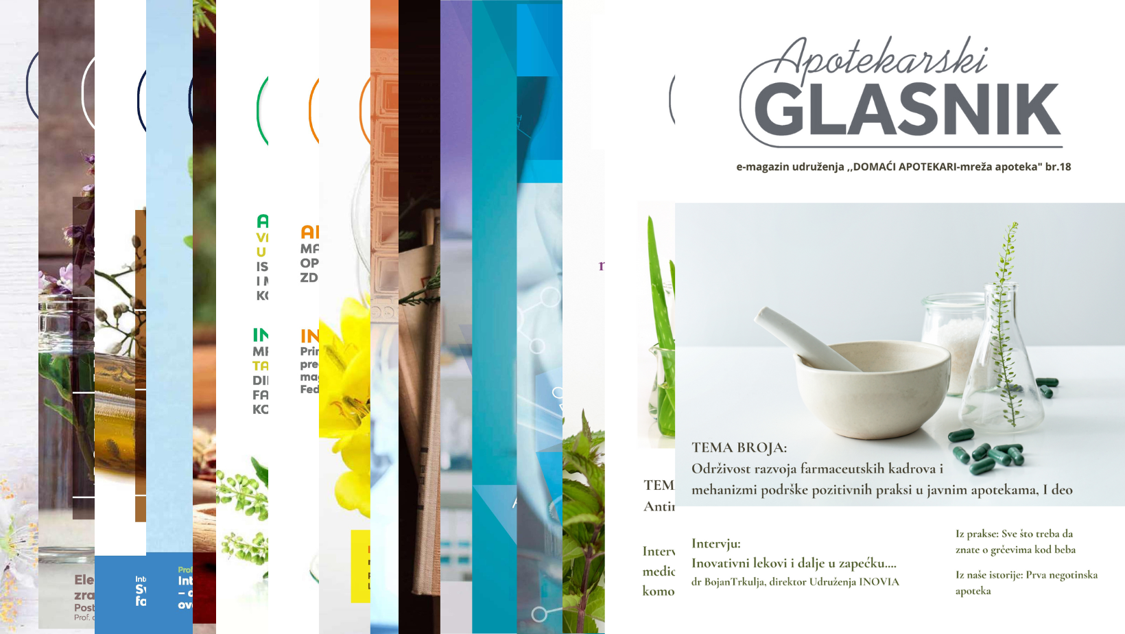 NOVO: APOTEKARSKI GLASNIK br. 18, e-magazin Udruženja 